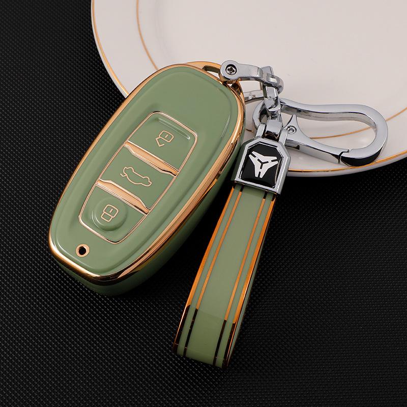 Hongqi EQM5/H7/E-HS3 Key Shell: Full Case Cover for H5 and HS7 Models - Unisex