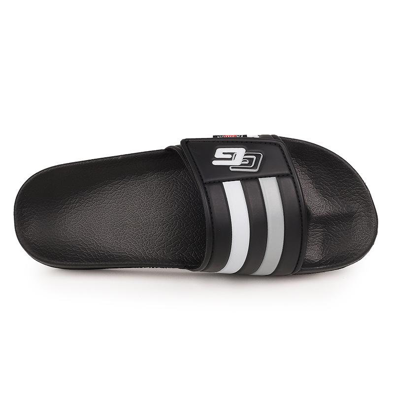 Летний модный тренд мужские шлепанцы однословные повседневные нескользящие для улицы дома подростковые с буквой G обувь