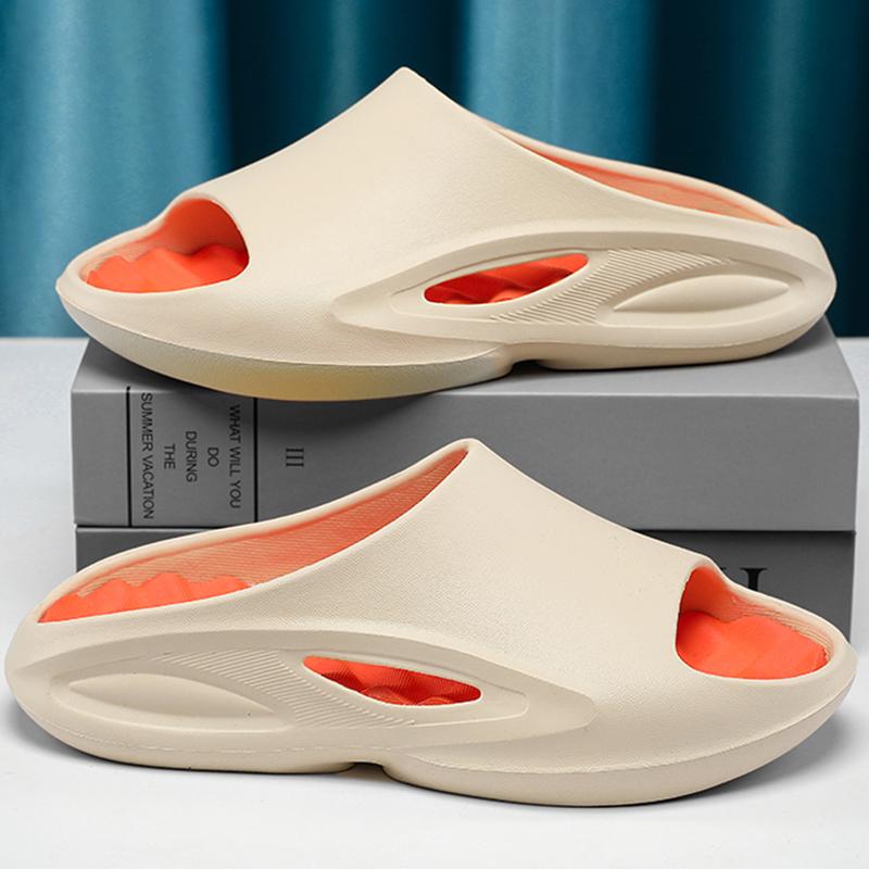 Мужские сандалии 36-45, высококачественные резиновые и пластиковые сандалии в стиле EVA, летние женские пляжные сандалии для дома и улицы