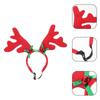 Pet Christmas Deer Horn Headband for 2Pcs Adjustable Cat and Dog