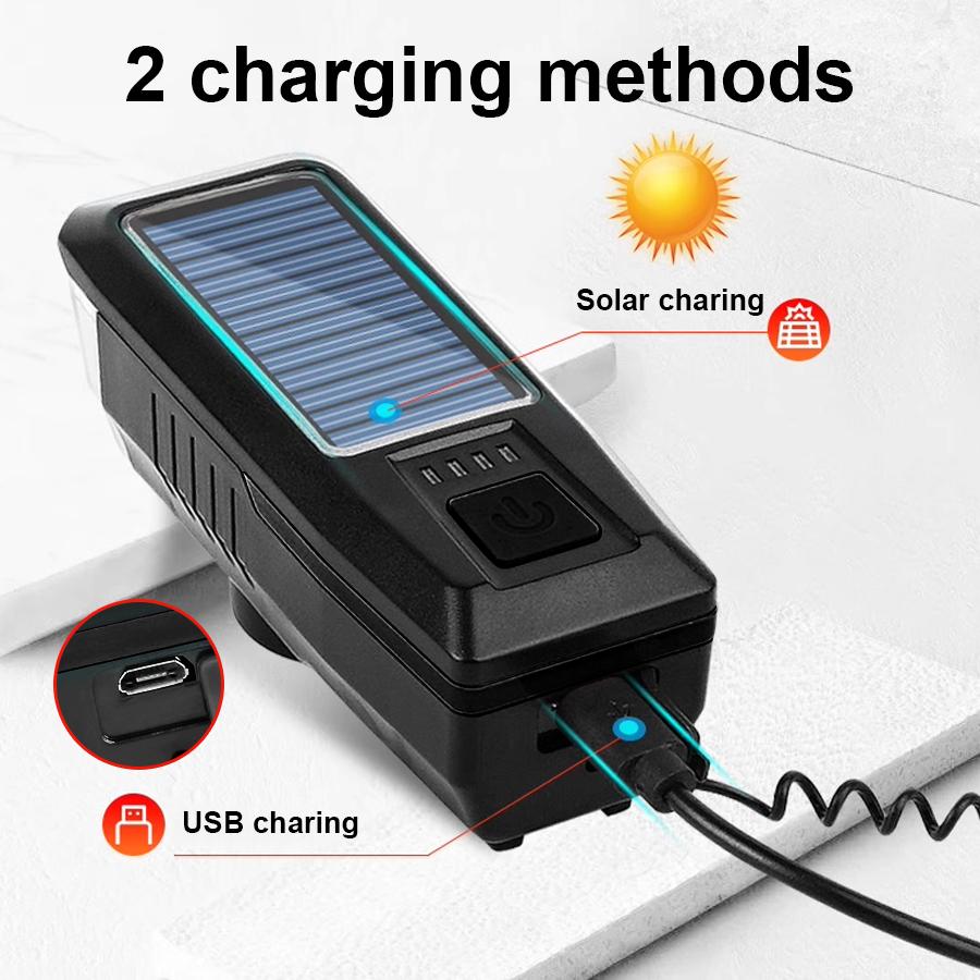 20000LM Bicycle Front Light Bright Bike Bicycle Lantern USB Rechargeable MTB Bike Rear Lamp for Cycling Headlight 7