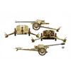 MiniArt Scale WWII German Pak 40 with Artillery Plastic Model Number MA35400 1/35 7.5cm Anti-Tank Gun, Mid-Production, Figure, Model,