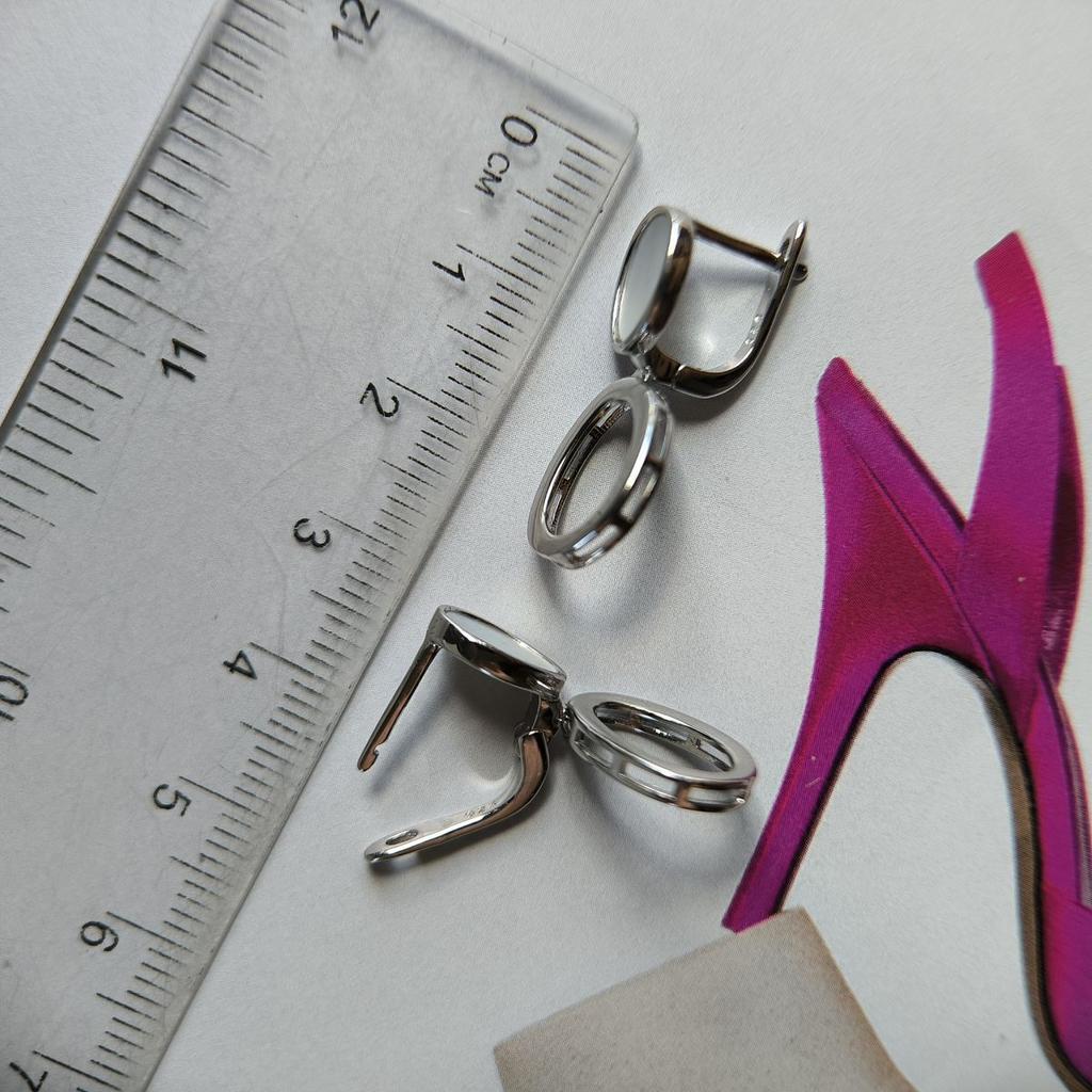 Серебряные серьги с натуральным перламутром (60002231)