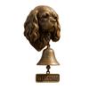 Wall Mount Welcome Doorbell Resin+Metal Dinner Bell Retro Entry Wall Decor  Cottage