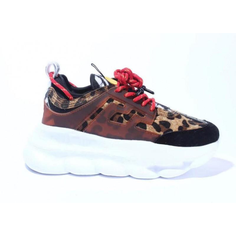 Z Chain Chunky Sneakers Men Women Lightweight Breathable Casual Running Shoes With Thick Sole Height Increase