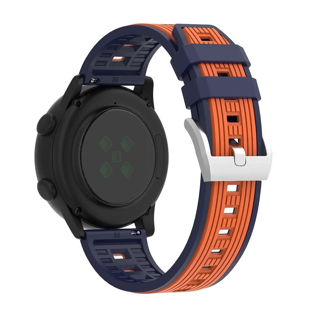 Силиконовый спортивный ремешок 22 мм 20 мм для Amazfit Active 2/GTS 2 3 4, браслет для Amazfit Balance/Stratos/GTR 2 3 4 42 мм