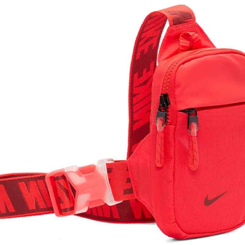 Nike Полиэстеровая поясная сумка обычная унисекс цвет красного дерева ели повседневная BA5904-644