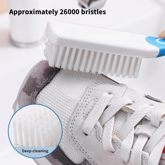 Convenient Non-slip Multifunctional Reusable Long Handle Plastic Cleaning Brush Bathroom Supplies Shoe Brush