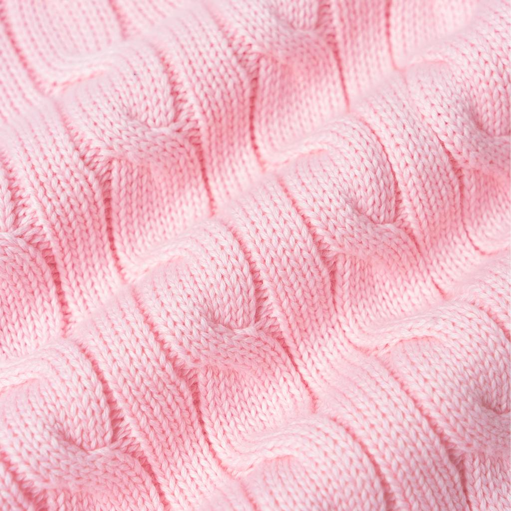 Polo Ralph Lauren вязаный хлопковый кардиган с круглым вырезом женские кардиганы розовый WMPOSWENDW20133-650