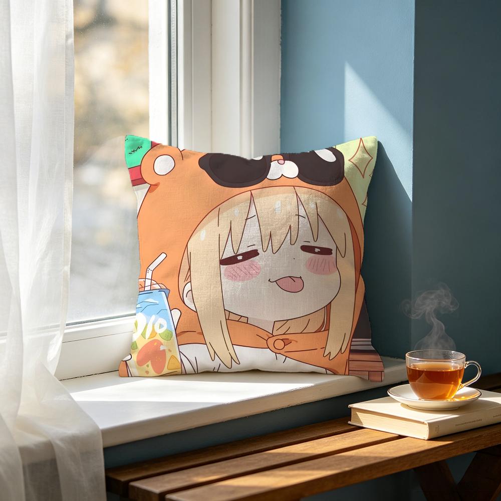 Anime HHimouto Umaruchaning Cushion Cover Cushion Cover Set Pcs x x x Pillowcase Decorative Sofa Home Decor
