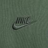 Nike Однотонная футболка с вышитым логотипом, свободного кроя, с круглым вырезом и короткими рукавами, мужской топ, зеленый FB9767-323