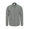 Mountain Warehouse Mens Driftwood Checked Organic Shirt