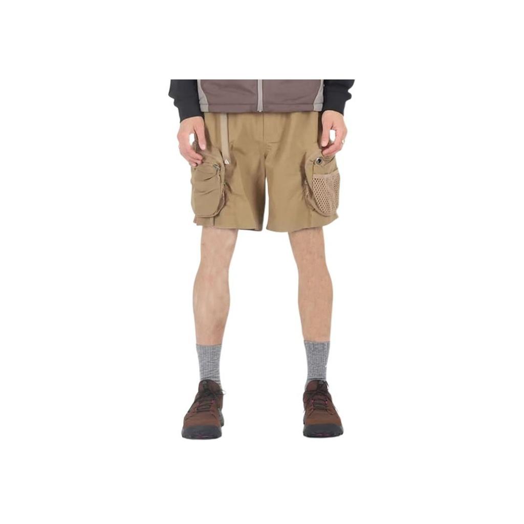 Nike ACG Series Multi-Pocket Outdoor Casual Loose Cargo Shorts Men Shorts Yellow DN3945-258