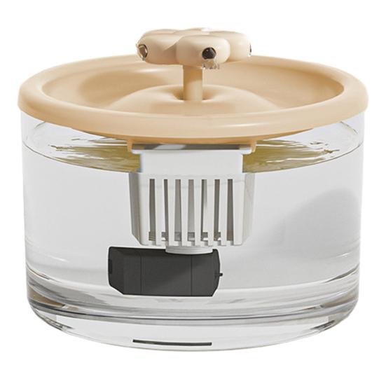 1,5 л фонтанчик для кошек автоматический питьевой фонтанчик для домашних животных тихий диспенсер для воды для домашних животных с прозрачным резервуаром для домашних кошек и собак