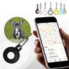 Чехол для устройства слежения GPS Airtags Anti Loss Dog Tracker Locator Airtag Liquid Silicone Portable Keychain для Apple Air Tag Case