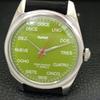 ИНДИЙСКИЕ ВИНТАЖНЫЕ МУЖСКИЕ ЧАСЫ С РУЧНЫМ ЗАВОДОМ HMT, ЗЕЛЕНЫЙ ЦИФЕРБЛАТ, a702815-1 R211-a702815