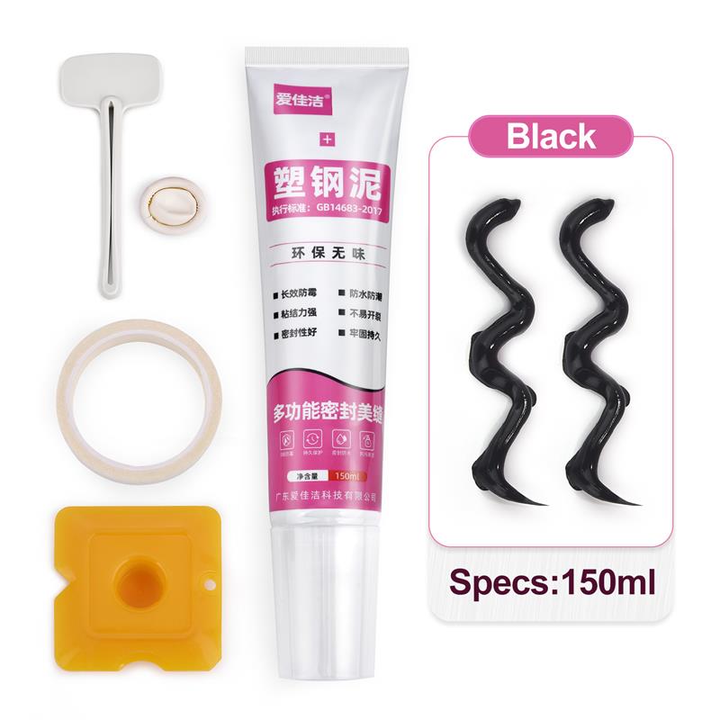 Пластичная сталь Шпатлевка Защита от плесени Кухня и ванная комната Водонепроницаемый герметик Конструкционный клей Заполнитель швов и косметический герметик
