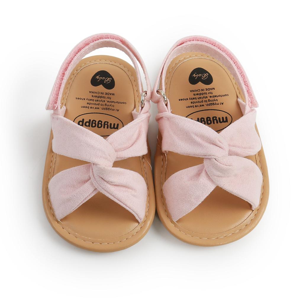 Baby Sandal Summer Kinder Freizeit schuhe Kleinkind weiche Sohle First Walker Kind Bowknot Sandalen Anti-Rutsch-Baby Wanders chuh