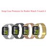 Strap Case Protector for Redmi Watch 5 Watchband for Redmi Watch 4 Metal Bracelet Protective Cover for Redmi Watch 5 Wristband