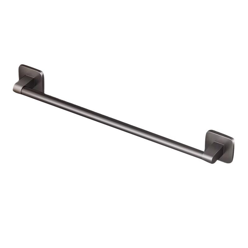 Handun Single Rod Bathroom Towel Rack with Hooks