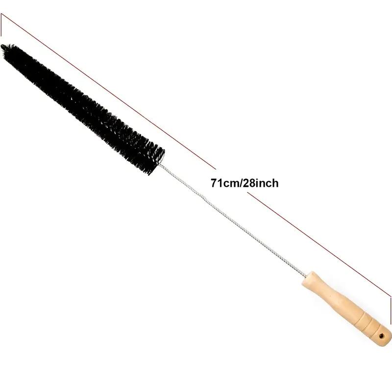 Комплект для очистки вентиляционных отверстий сушильной машины, щетка для ворса сушильной машины, очиститель вентиляционных ловушек, гибкий змеевик для холодильника длиной 28 дюймов