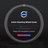 Leather Car Steering Wheel Cover Anti-slip Accessories For Volvo EX30 XC60 XC40 V60 V40 XC90 XC70 V50 S60 V70 S90 Olestar AWD