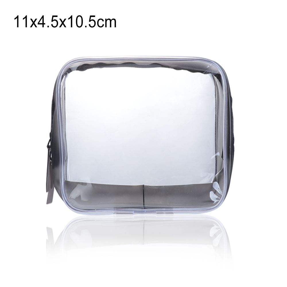 Дорожный прозрачный ПВХ-чехол на молнии для хранения косметики косметички косметички косметичка