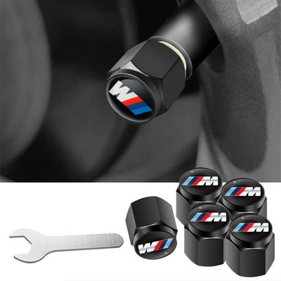 Для E30 E38 E39 E46 E60 E61 E90 X5 X6 E70 E83 F30 F32 Колпачок вентиля шины автомобиля Металлическая декоративная наклейка Аксессуары для модификации