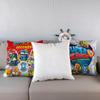 Pillow Case luxurious home office, sofa decorative Multi sized car seat cushions, pillowcases S-Superzings Cartoon