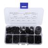 Assortment Gasket Automobiles Black Replacement Set Attachment Connector Faucet Flat Ring Grommet M2-M10 Nylon