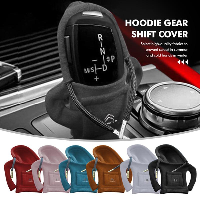 Gear Shift Hoodie Car Handle Decoration Fits Manual Shift Lever For Citroen Jumper Celysee Cactus Picasso Aircross Saxo Grand