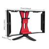 Dual Hanlde Handheld Phone Adjustable Stabilizer Support Recording Rig with Tripod