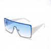 Fashion  Vintage Big Frame Square Sunglasses Gradient Lenses Women Men Eyeglasses