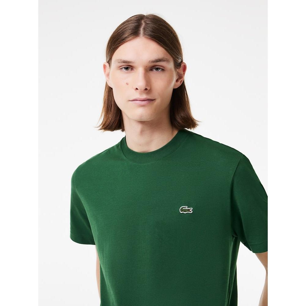 Lacoste Мужская классическая футболка с круглым вырезом TH7318 54g 132 q2nTH7318 54g132