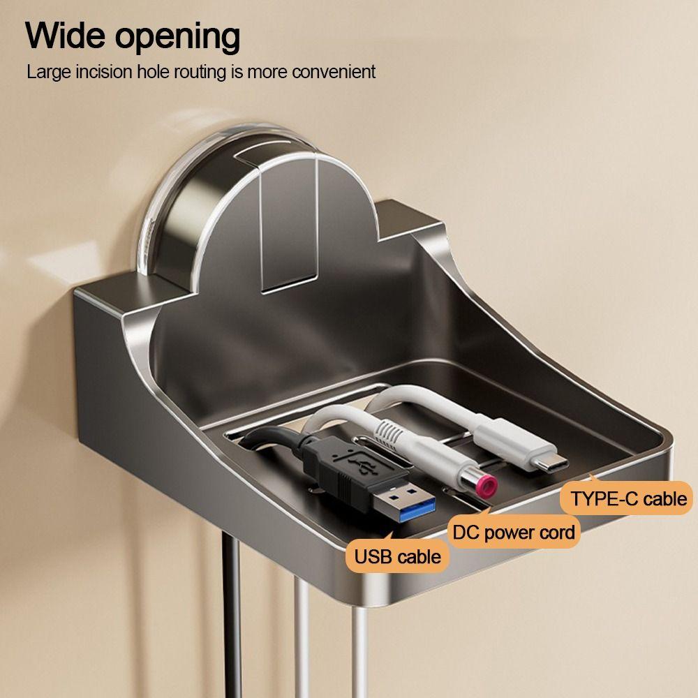 Держатель для камеры на присоске Настенный Компактный Стеллаж для хранения роутера Крепление для видеонаблюдения Полка В помещении На улице