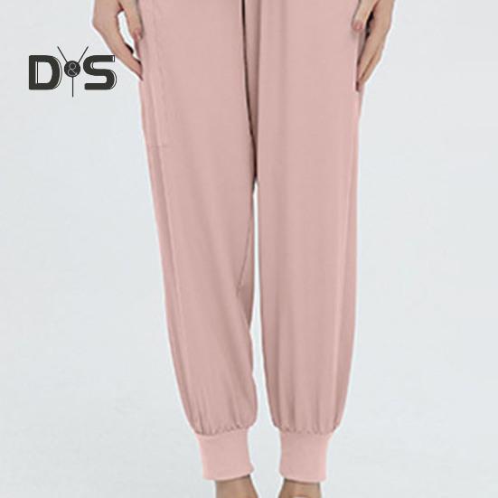 2Pcs/Set Unisex Hospital Uniform Set V-neck Short Sleeve Pockets Tops Elastic Waist Pants Set Quick Drying Hospital Dental Nursing Scrubs Uniforms