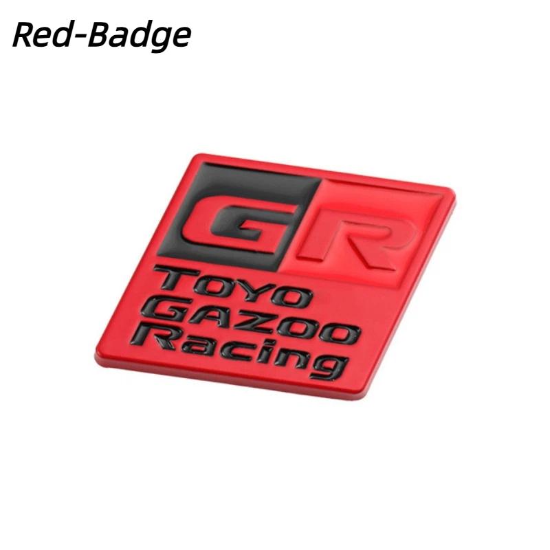 Металлическая наклейка на автомобиль GR Gazoo Racing Логотип Значок Эмблема Декаль для HV Y-ARiS GRMN 86 P-rius H-arrier