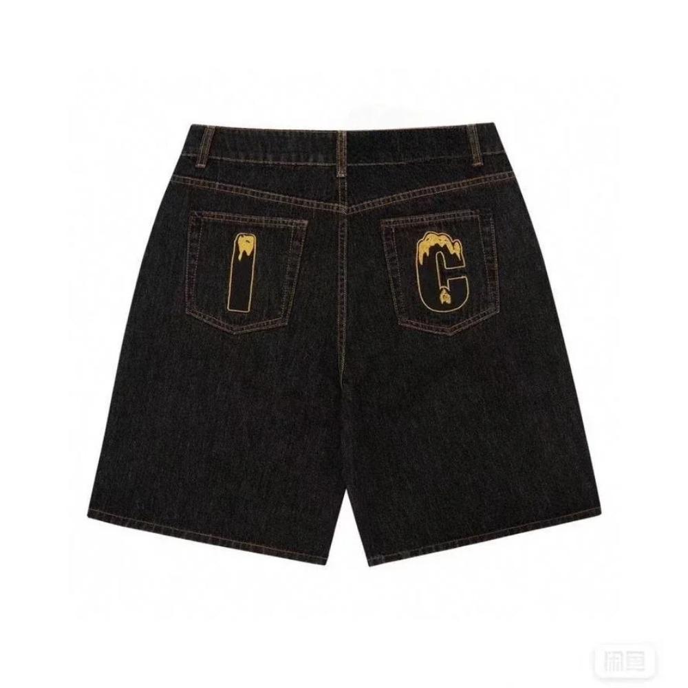 Американские джинсовые шорты Модные персонализированные печатные шорты для собак Три четверти спортивные шорты Модные уличные шорты