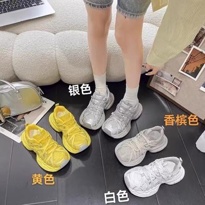 2025 весна и лето популярные инс супер огонь ремешки дышащие сетчатые кроссовки для активного отдыха альпинизм бег повседневная обувь женская обувь