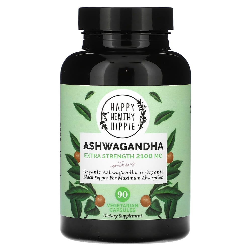 Ashwagandha Extra Strength 2100mg Veggie Capsules, 90 Count