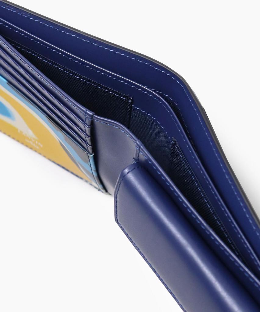 en [LANVIN Bleu] Bi-fold wallet, black, 11x9x2.5cm