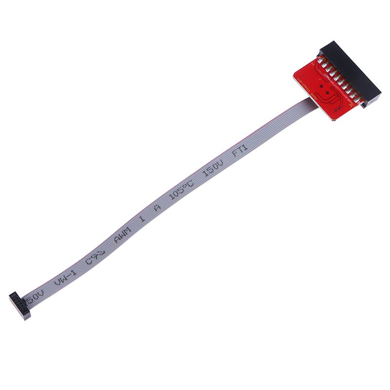 Плата-адаптер J-Link/V9 V8 Arm-Jtag-20-10 с контактами 2,54 мм 0,1 1,27 мм Плата-адаптер Jlink