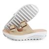 Summer Women Wedge Sandals Belt Buckle Open Toe  Vintage Anti-slip Casual Female Slippers Platform Shoes Ladies Loafers