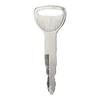 10Pcs Metal Ignition Keys Silver Key Car Assessories Parts Forklift Key  for Harvester