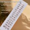 Spring Collection Cat Eye High-End Wearable Fake Nails - Pre-Made Temperament Nail Pieces 054-327