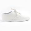 Pristine HERMES sneakers Innocent embroidered patches white canvas Women 38.5 Used
