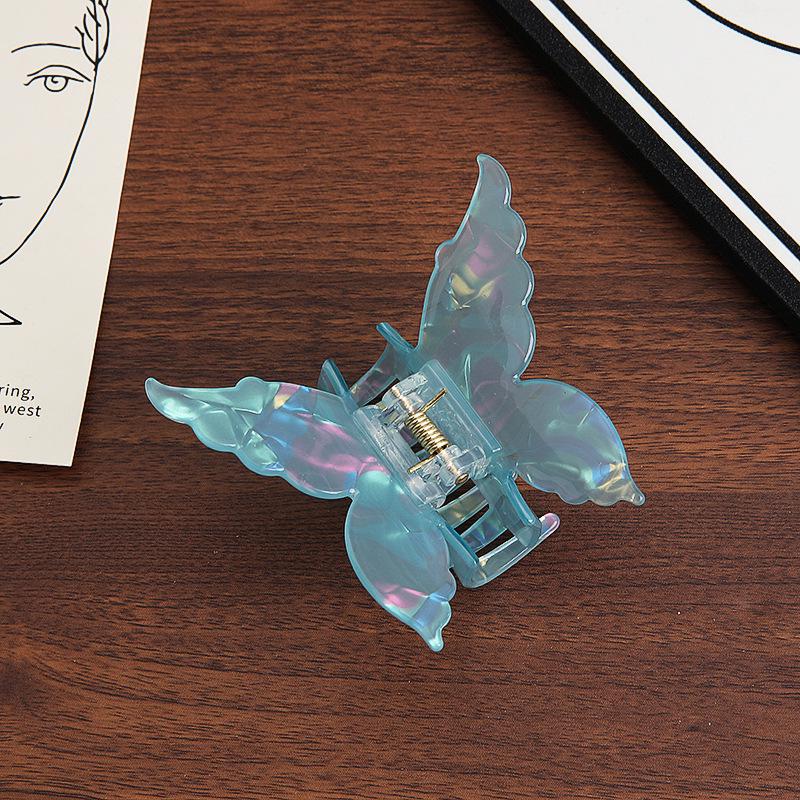 Стильная заколка-бабочка из ацетата Flash – универсальный и элегантный женский аксессуар