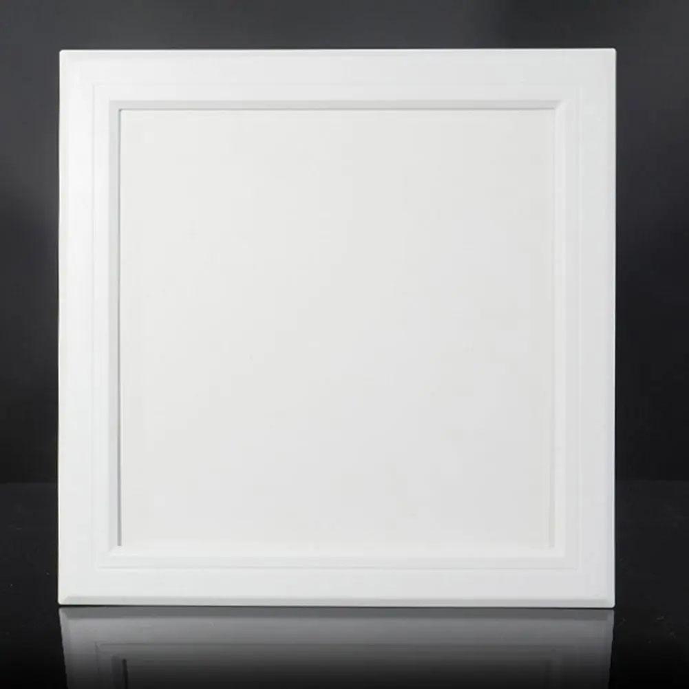 White ABS Hinged Inspection Panel Door with Removable Front Cover for Accessing Concealed Building Service Components