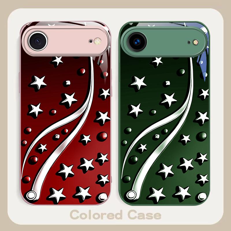 Глубокая ночь со звездами Для iPhone 17 Air 16 E 15 14 13 Plus 12 mini 17 Pro Max 11Pro XR Xs X 7 8 11 Закаленное Стекло Чехол для Телефона