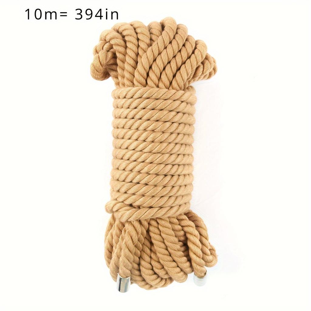 Игровые наборы SM для взрослых, профессиональная комплектация, мягкая плотная хлопковая веревка, веревка для связывания тела, 10 метров